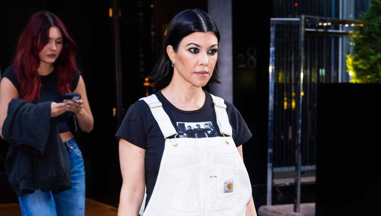 kourtney kardashian reveals workout after rockys birth