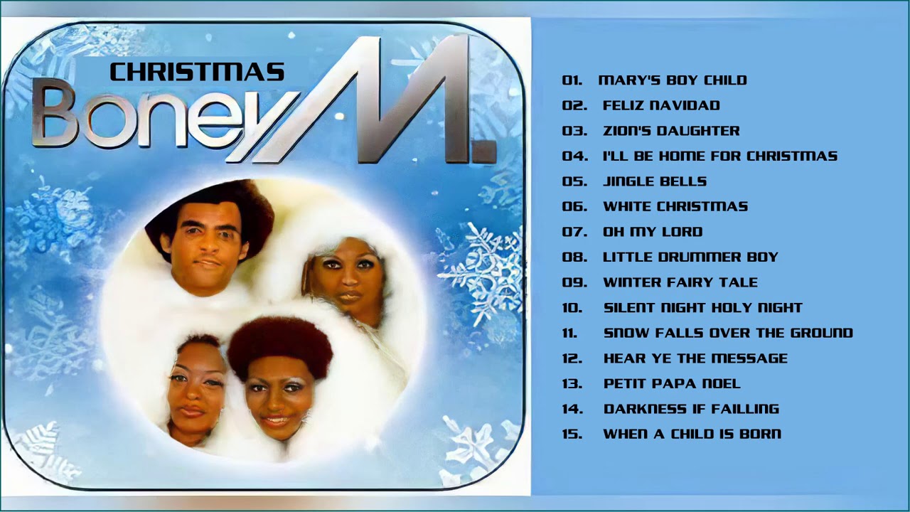 Boney M Christmas Album 2020 - Best Christmas Songs Of Boney M Christmas  Songs Playlist