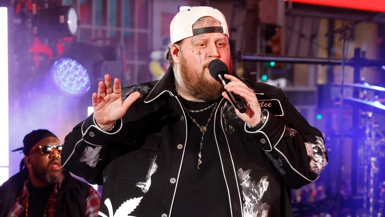 Jelly Roll Performs 'Wild Ones' Live From Times Square on ‘Dick Clark’s New Year’s Rockin’ Eve’