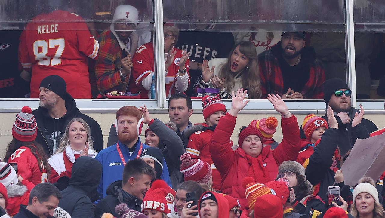 Taylor Swift at Bengals game