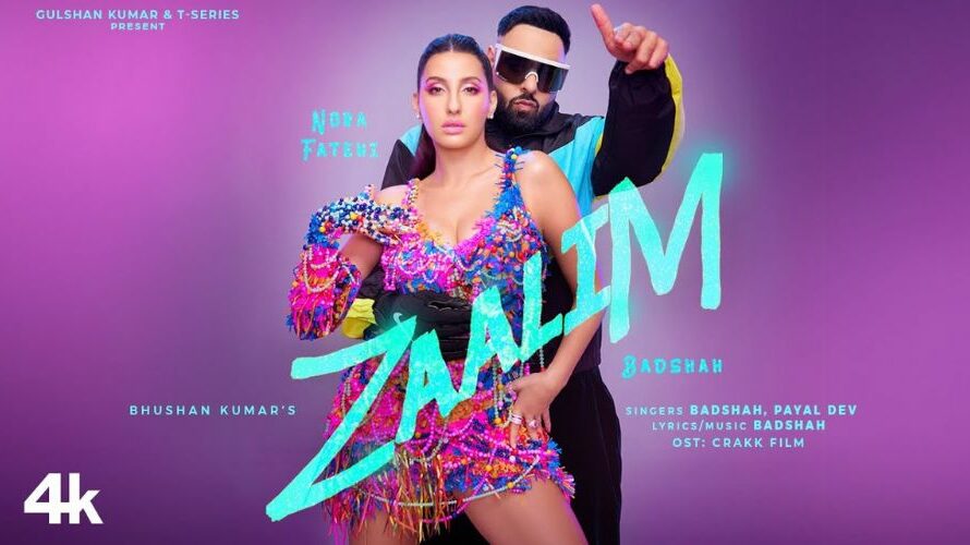 Zaalim Lyrics – Badshah ft. Nora Fatehi