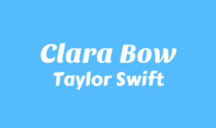 Clara Bow Lyrics - Taylor Swift