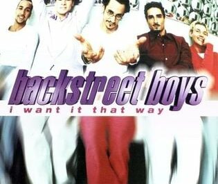 Cover art for I Want It That Way by Backstreet Boys