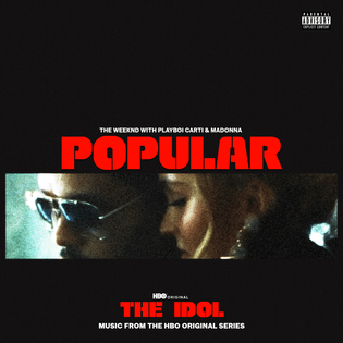 Cover art for Popular by The Weeknd & Madonna